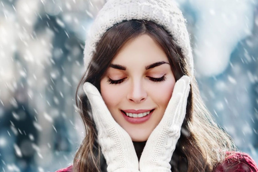 How do you nourish your skin in cold weather?