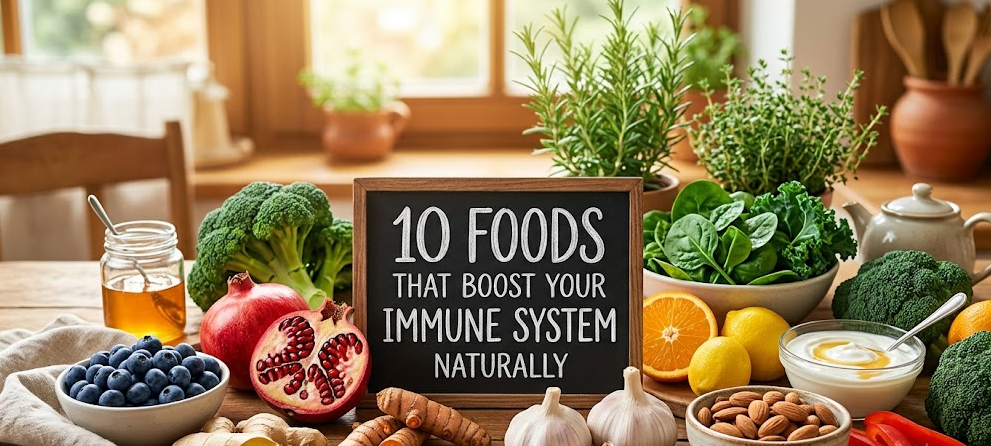 10 Foods That Boost Your Immune System Naturally