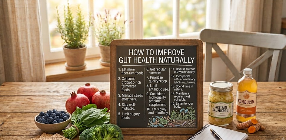 How to Improve Gut Health Naturally